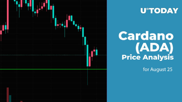 Cardano (ADA) Price Analysis for August 25