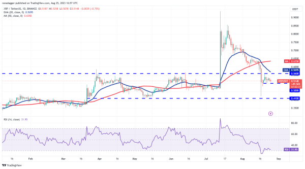 Price analysis 8/25: BTC, ETH, BNB, XRP, ADA, SOL, DOGE, DOT, MATIC, TON Price analysis 8/25: BTC, ETH, BNB, XRP, ADA, SOL, DOGE, DOT, MATIC, TON