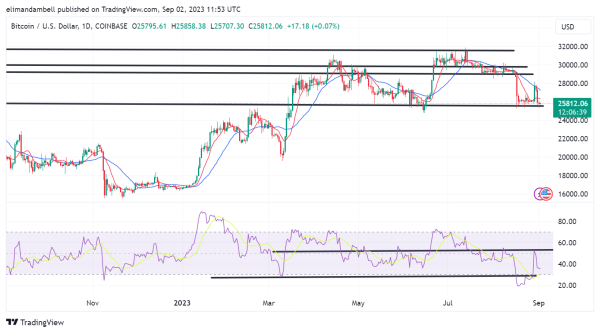 Bitcoin, Ethereum Technical Analysis: BTC Starts Weekend Trading Close to $25,000 Bitcoin, Ethereum Technical Analysis: BTC Starts Weekend Trading Close to $25,000