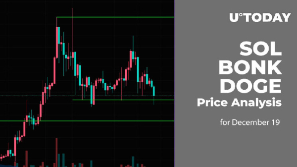 SOL, BONK and DOGE Price Analysis for December 19