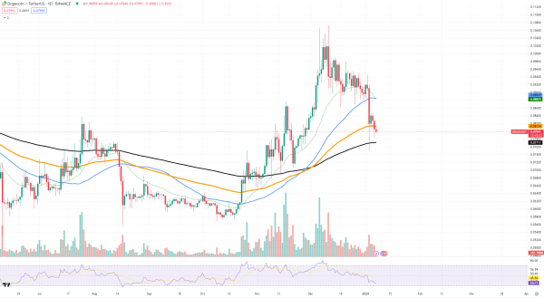 Dogecoin (DOGE) Lands on Powerful Support Level: Will It Launch Reversal? Dogecoin (DOGE) Lands on Powerful Support Level: Will It Launch Reversal?