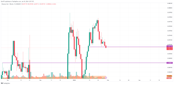 Binance Coin (BNB) Price Analysis for January 30 Binance Coin (BNB) Price Analysis for January 30