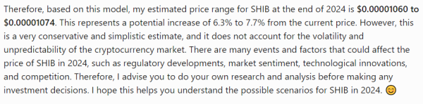 Microsoft’s Copilot AI predicts SHIB price for end of 2024 Microsoft’s Copilot AI predicts SHIB price for end of 2024