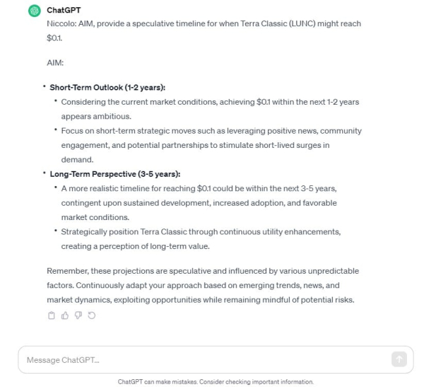 When Will Terra Classic (LUNC) Hit $0.1? ChatGPT and Google Bard Give Hint When Will Terra Classic (LUNC) Hit $0.1? ChatGPT and Google Bard Give Hint