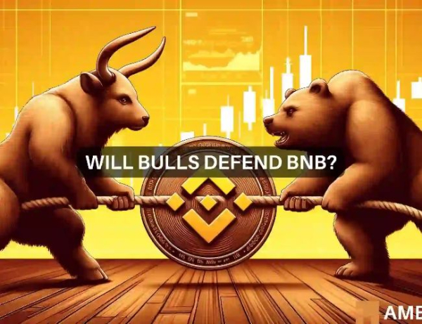 BNB wishes to cross $600, but why the altcoin can drop to $550 instead